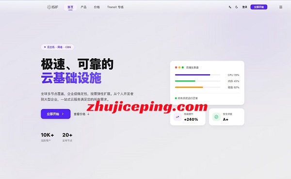 ISIF洛杉矶云服务器新增COM系列:电信CN2、联通AS9929,10Gbps大带宽,低至最低 €8/月-国外主机测评